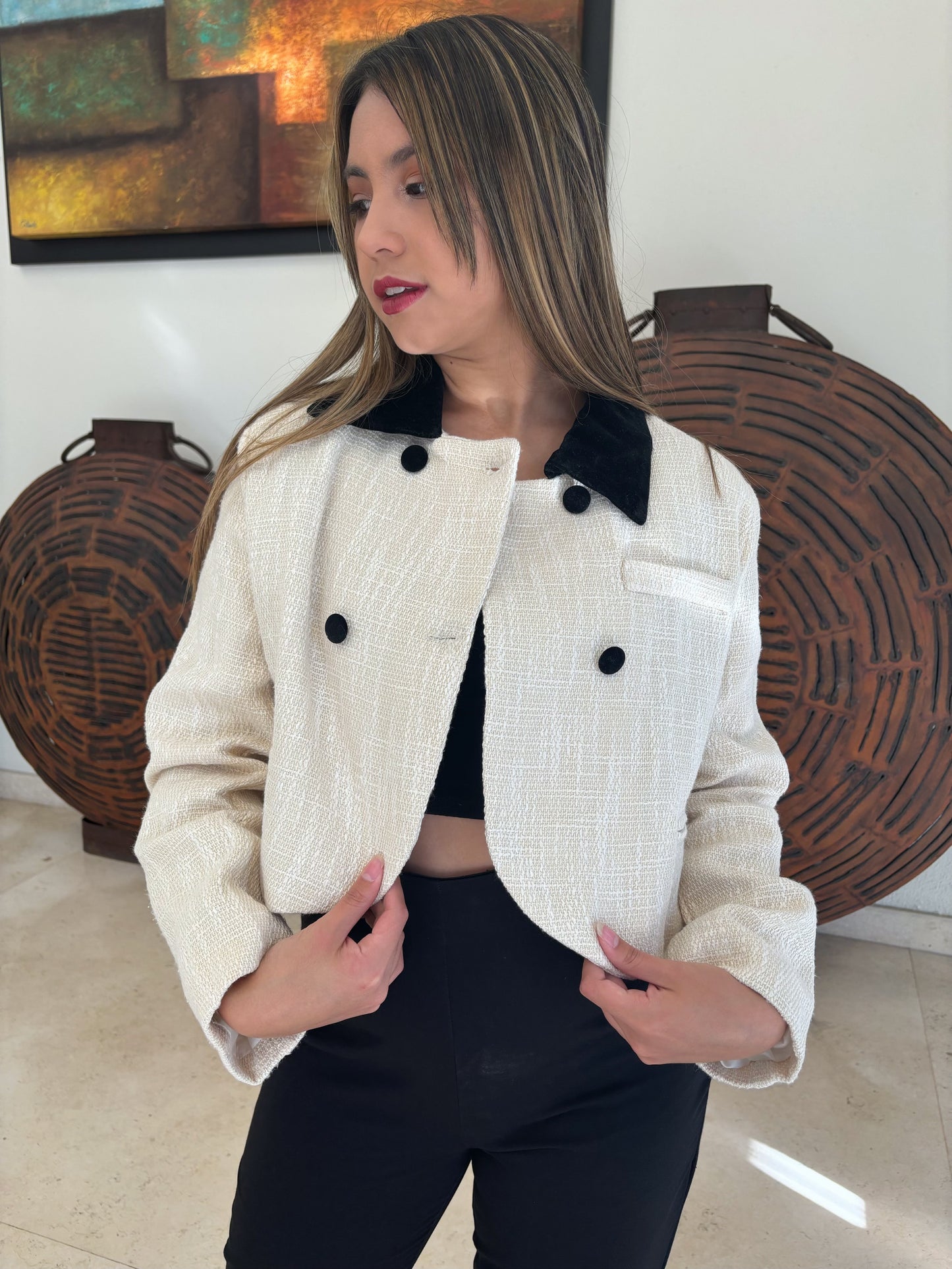 Blazer elegante lujoso Poppy