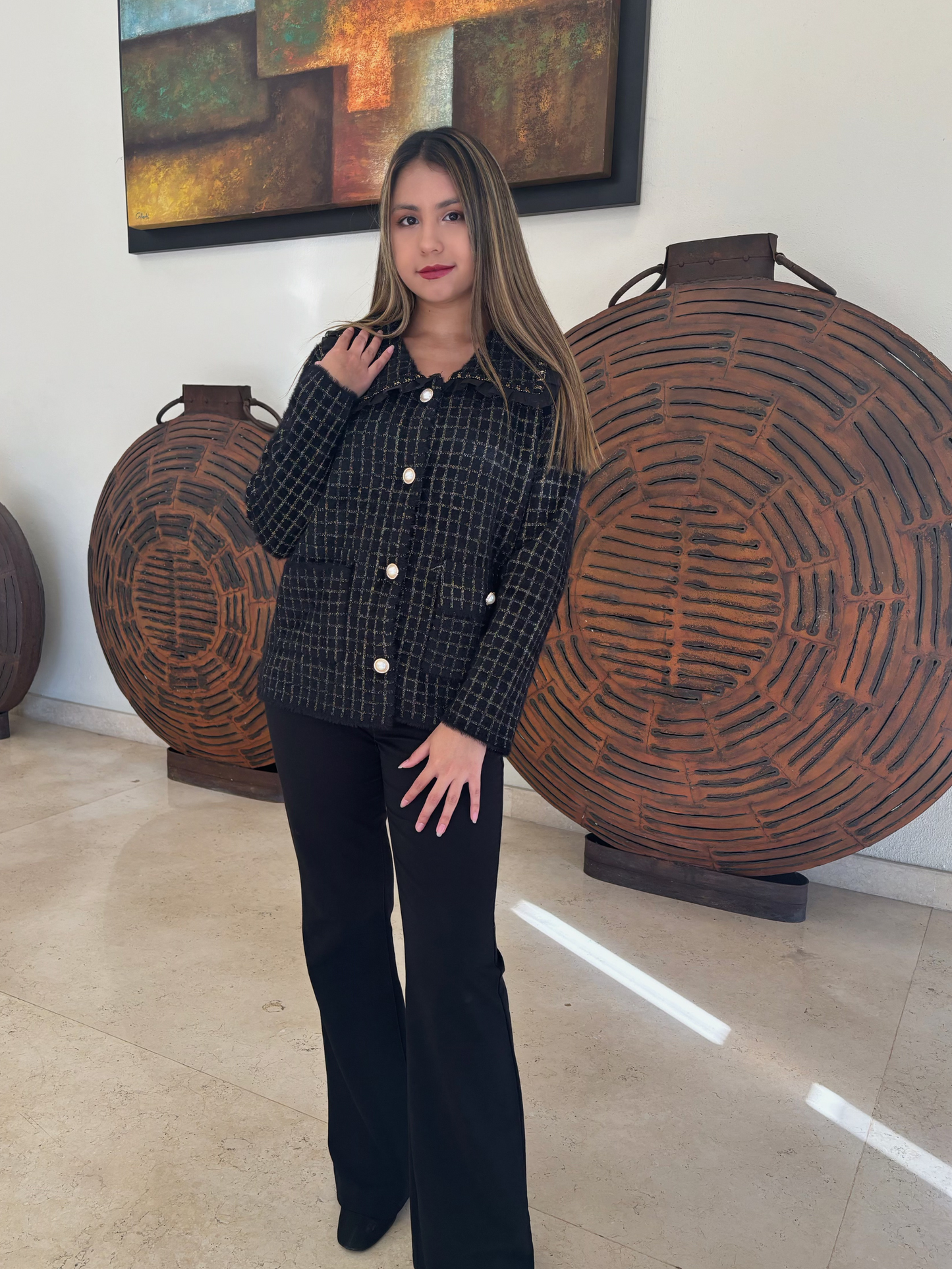 Abrigo estilo blazer elegante Colette