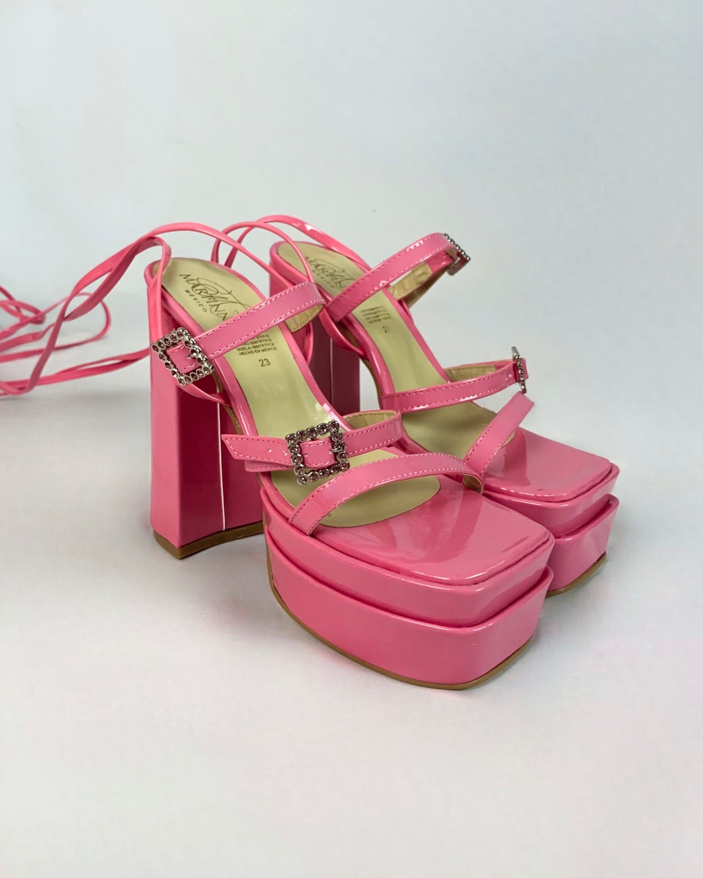 Sandalias con plataforma alta para primavera ROSA Seúl